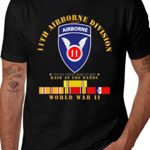 11th Airborne Division Angels WWII T-Shirt